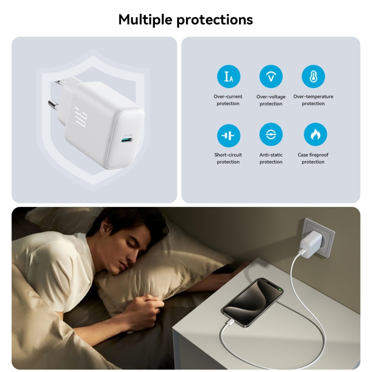 JOYROOM JR‑TCF24 – Caricabatterie Rapido USB‑C 30 W