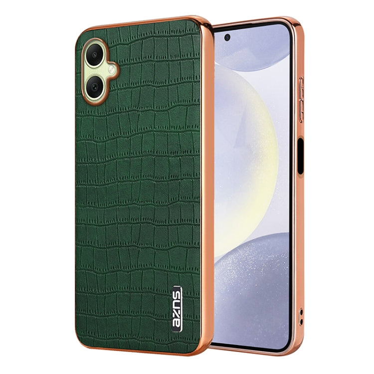 Custodia per telefono con copertura totale AZNS con struttura elettrolitica e texture coccodrillo