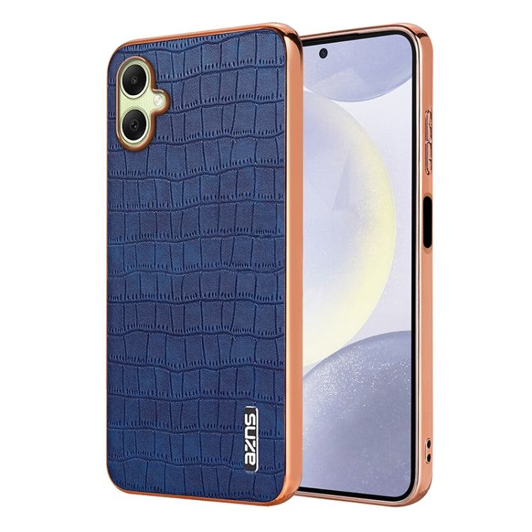 Custodia per telefono con copertura totale AZNS con struttura elettrolitica e texture coccodrillo