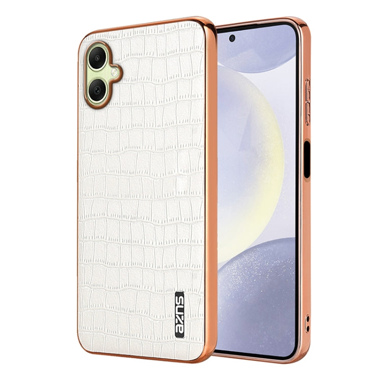 Custodia per telefono con copertura totale AZNS con struttura elettrolitica e texture coccodrillo