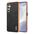 Custodia per telefono con copertura totale AZNS con struttura elettrolitica e texture coccodrillo, For Samsung Galaxy A16 5G, For Samsung Galaxy A06 4G