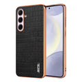 Custodia per telefono con copertura totale AZNS con struttura elettrolitica e texture coccodrillo, For Samsung Galaxy A56 5G, For Samsung Galaxy A26 5G, For Samsung Galaxy A36, For Samsung Galaxy A16 5G