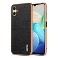 Custodia per telefono con copertura totale AZNS con struttura elettrolitica e texture coccodrillo, For Galaxy A07 / A08 5G / 4G, For Galaxy A17 4G / 5G / A18 5G / 4G, For Samsung Galaxy A57 5G, For Samsung Galaxy A37 5G