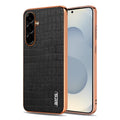 Custodia per telefono con copertura totale AZNS con struttura elettrolitica e texture coccodrillo, For Samsung Galaxy A57 5G, For Samsung Galaxy A37 5G, For Samsung Galaxy A17 4G / 5G, For Samsung Galaxy A07 4G