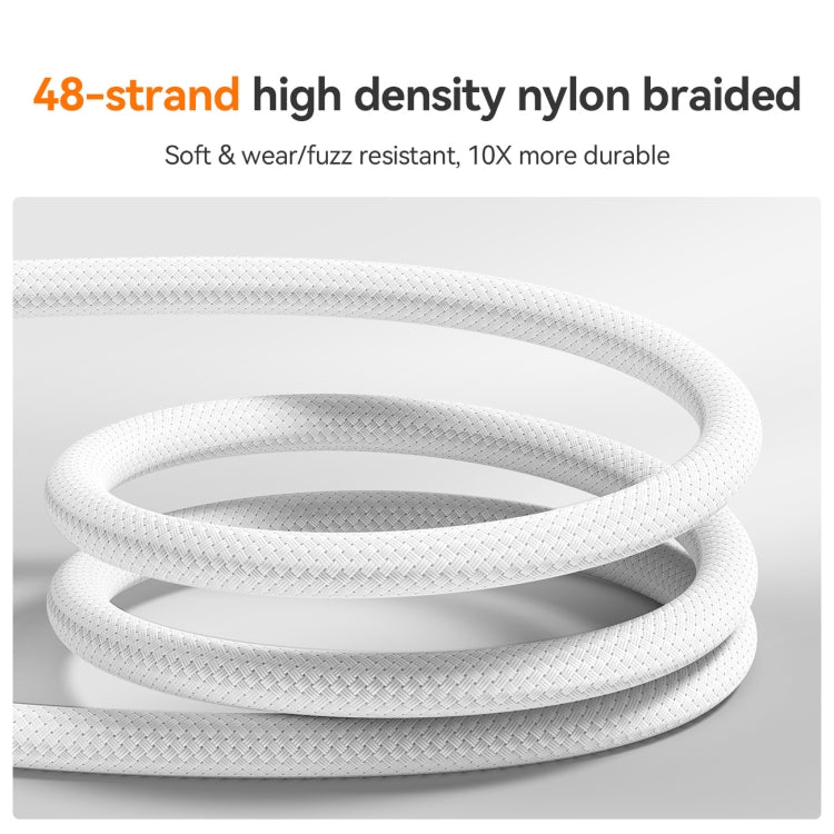 Cavo dati di ricarica rapida JOYROOM S-A51 Cutting-Edge Series 3A, lunghezza: 1,2 m, USB-A to Type-C Cable, USB-A to 8 Pin Cable, Type-C to Type-C Cable, Type-C to 8 Pin Cable