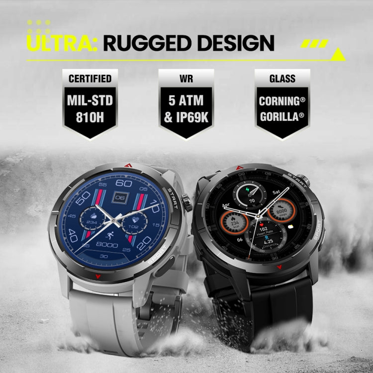 Zeblaze Stratos 3 Ultra 1.43 pollici Schermo Robusto Sportivo da Esterno GPS Smart Watch, Stratos 3 Ultra