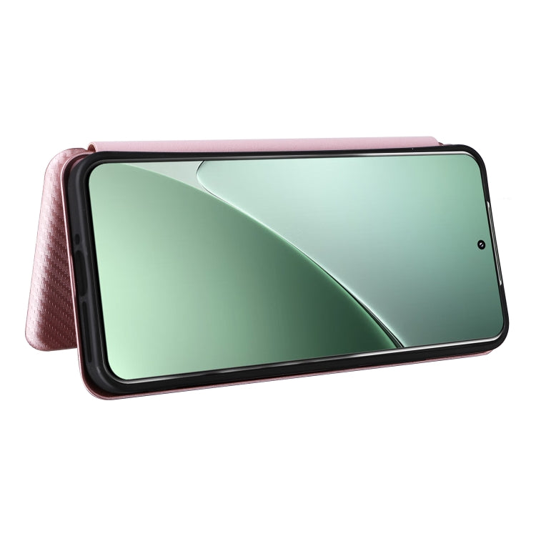 Custodia per telefono in pelle con texture in fibra di carbonio, For Xiaomi 15, For Xiaomi 14T Pro, For Xiaomi 14T