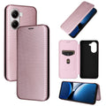 Custodia per telefono in pelle con texture in fibra di carbonio, For Xiaomi Poco X7 Pro / Redmi Turbo 4, For Xiaomi 15 Pro, For Xiaomi 15, For Xiaomi 14T Pro