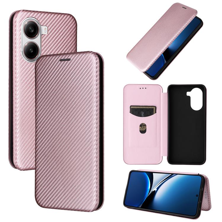 Custodia per telefono in pelle con texture in fibra di carbonio, For Xiaomi Poco X7 Pro / Redmi Turbo 4, For Xiaomi 15 Pro, For Xiaomi 15, For Xiaomi 14T Pro