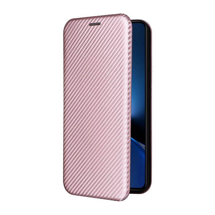 Custodia per telefono in pelle con texture in fibra di carbonio, For Xiaomi Poco X7 Pro / Redmi Turbo 4, For Xiaomi 15 Pro, For Xiaomi 15, For Xiaomi 14T Pro