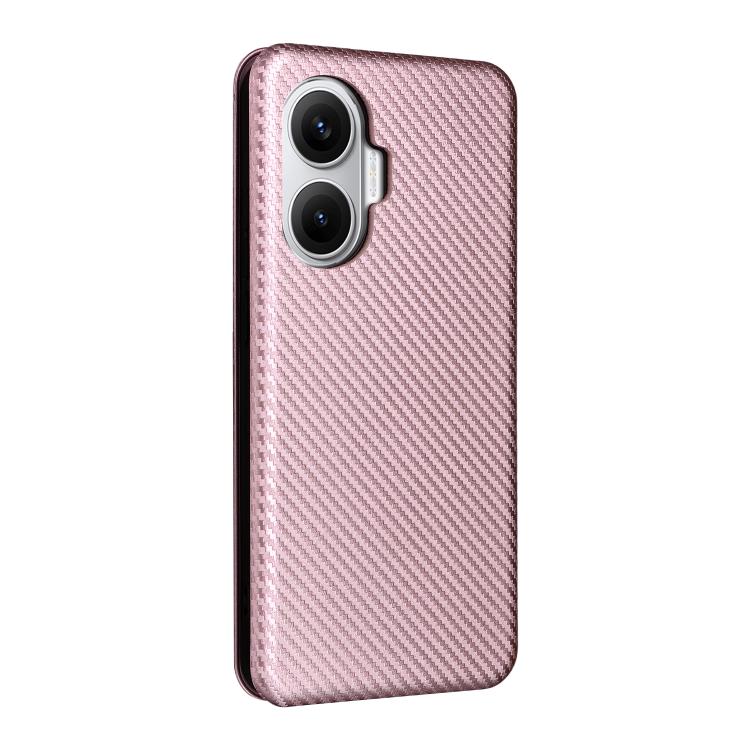 Custodia per telefono in pelle con texture in fibra di carbonio
