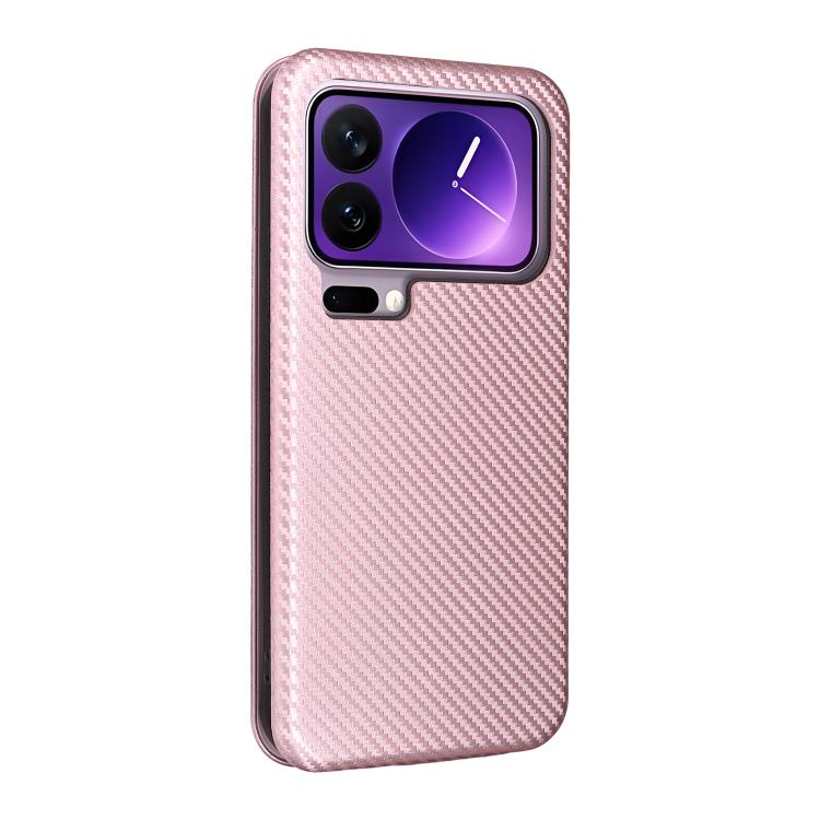 Custodia per telefono in pelle con texture in fibra di carbonio, For Xiaomi 17 Pro, For Xiaomi 17, For Xiaomi Poco F7 5G Global, For Xiaomi 15 Ultra