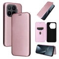 Custodia per telefono in pelle con texture in fibra di carbonio, For Xiaomi 17T Pro 5G, For Xiaomi 17T 5G, For Xiaomi 17 Ultra, For Xiaomi 17 Pro Max