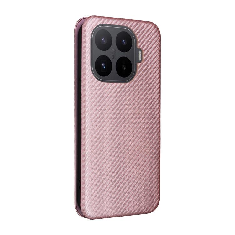 Custodia per telefono in pelle con texture in fibra di carbonio, For Xiaomi 17T Pro 5G, For Xiaomi 17T 5G, For Xiaomi 17 Ultra, For Xiaomi 17 Pro Max