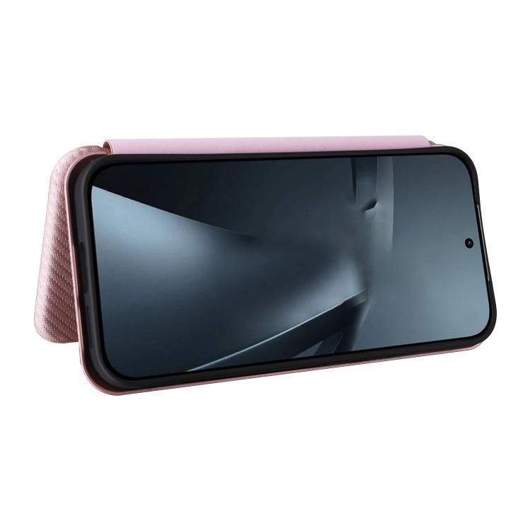 Custodia per telefono in pelle con texture in fibra di carbonio, For Xiaomi 17T Pro 5G, For Xiaomi 17T 5G, For Xiaomi 17 Ultra, For Xiaomi 17 Pro Max