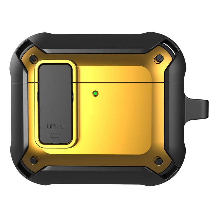 Custodia Protettiva in Silicone Stile Bumblebee Compatibile con AirPods 4