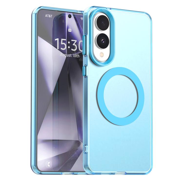 Custodia per telefono Candy Magsafe PC Hybrid TPU, For Samsung Galaxy S25 FE 5G, For Samsung Galaxy S25 Edge 5G, For Samsung Galaxy S25 5G