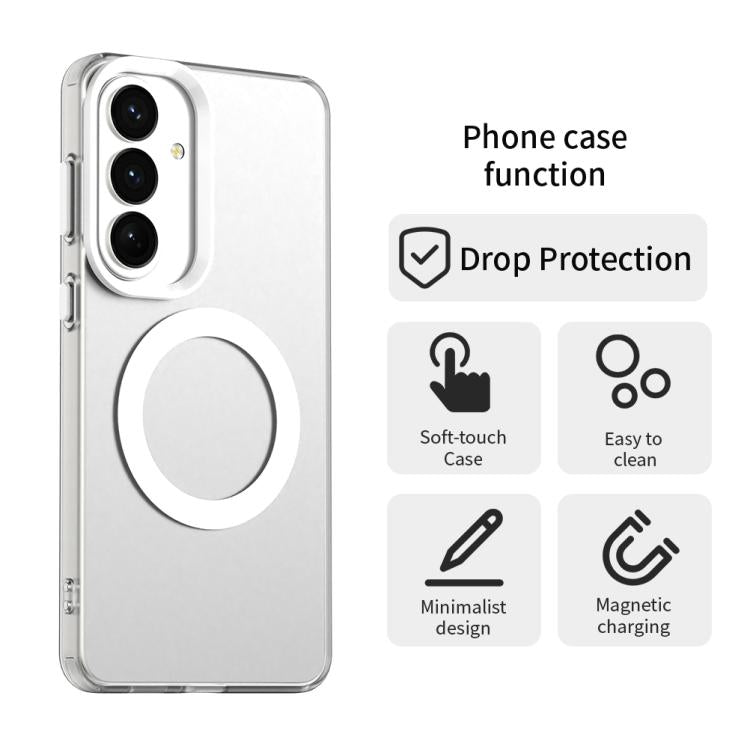 Custodia per telefono Candy Magsafe PC Hybrid TPU, For Samsung Galaxy S26+ 5G, For Samsung Galaxy S26 Ultra 5G, For Samsung Galaxy S26 5G