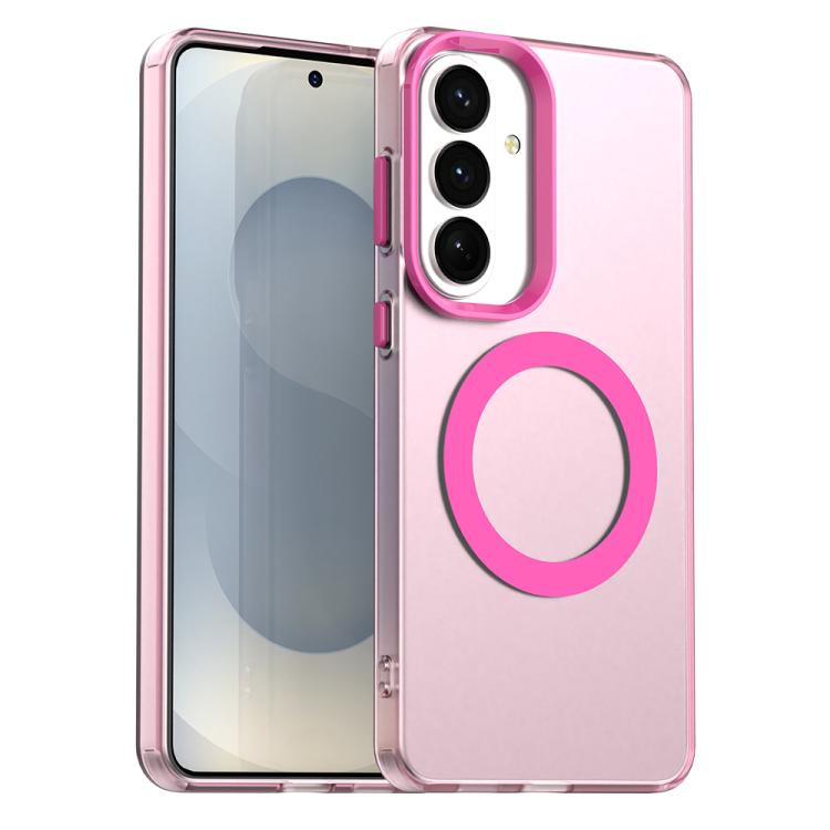 Custodia per telefono Candy Magsafe PC Hybrid TPU, For Samsung Galaxy S26+ 5G, For Samsung Galaxy S26 Ultra 5G, For Samsung Galaxy S26 5G
