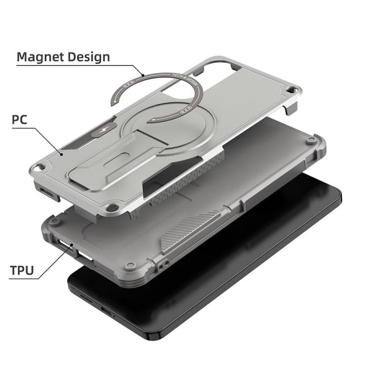 Custodia per telefono Armor MagSafe Holder PC Hybrid TPU