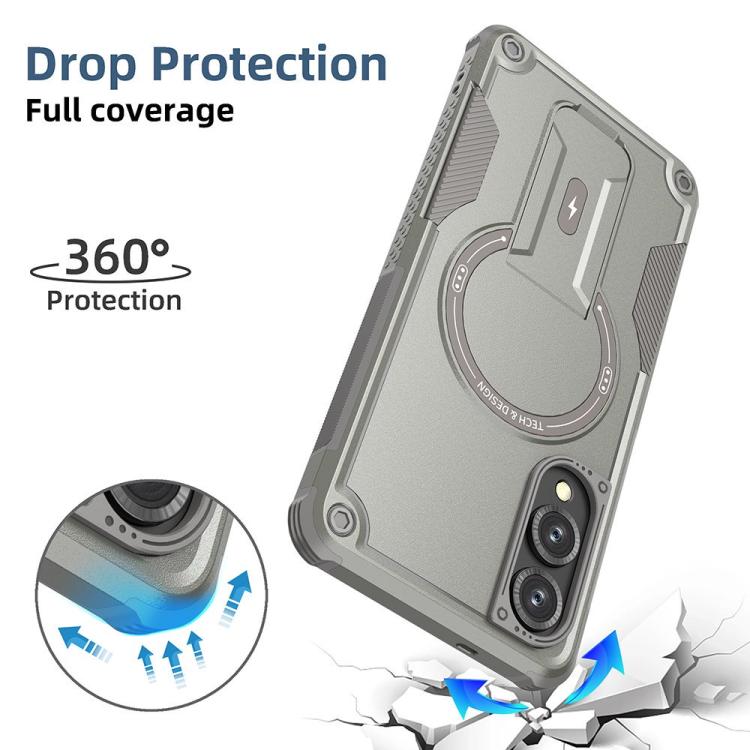 Custodia per telefono Armor MagSafe Holder PC Hybrid TPU