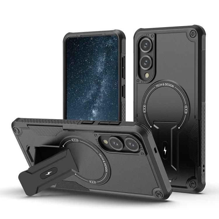 Custodia per telefono Armor MagSafe Holder PC Hybrid TPU