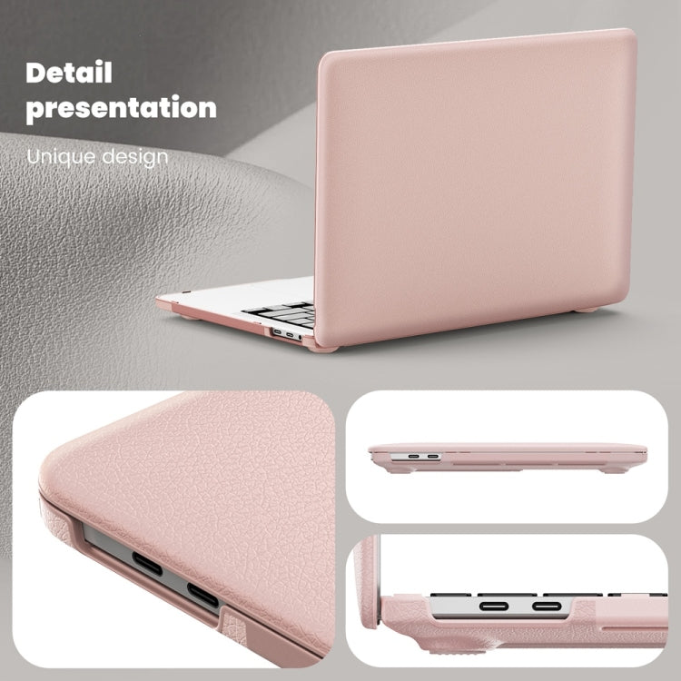 Supporto magnetico aziendale per PC + custodia protettiva per laptop in PU, For MacBook Pro 13.3 inch M1 A2338, For MacBook Pro 14 inch A2918 / A2992, For MacBook Air 13.6 inch A3113 / A2681, For MacBook Air 15.3 inch A3114 / A2941���������������������...