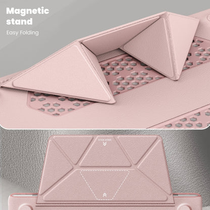 Supporto magnetico aziendale per PC + custodia protettiva per laptop in PU, For MacBook Pro 13.3 inch M1 A2338, For MacBook Pro 14 inch A2918 / A2992, For MacBook Air 13.6 inch A3113 / A2681, For MacBook Air 15.3 inch A3114 / A2941���������������������...