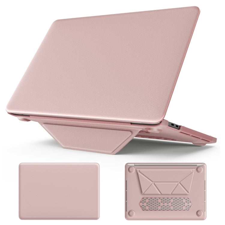 Supporto magnetico aziendale per PC + custodia protettiva per laptop in PU, For MacBook Pro 13.3 inch M1 A2338, For MacBook Pro 14 inch A2918 / A2992, For MacBook Air 13.6 inch A3113 / A2681, For MacBook Air 15.3 inch A3114 / A2941���������������������...