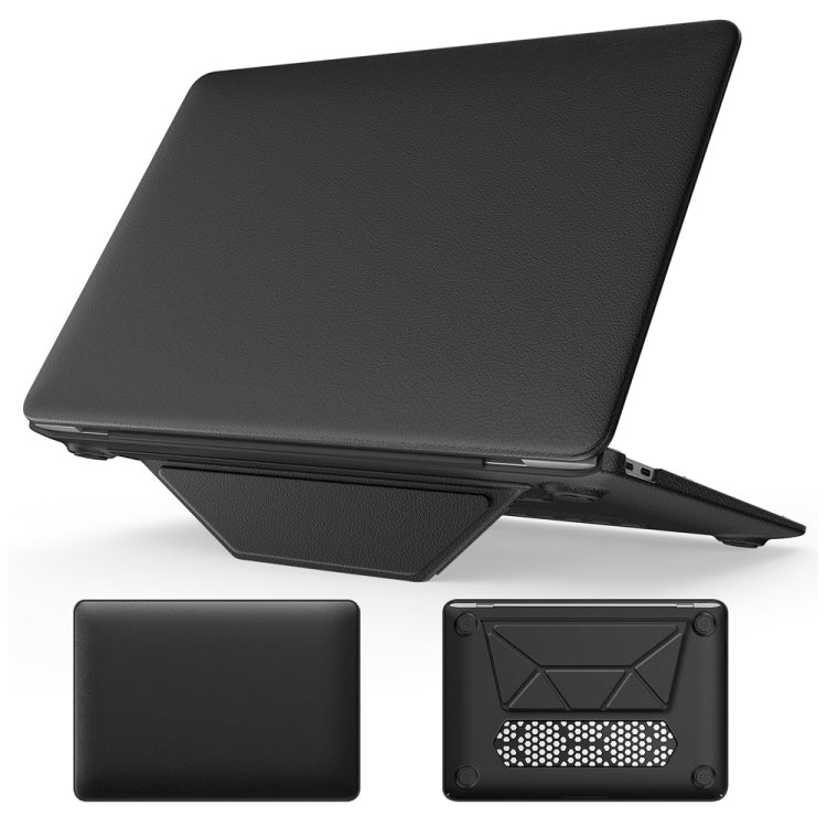 Supporto magnetico aziendale per PC + custodia protettiva per laptop in PU, For MacBook Pro 13.3 inch M1 A2338, For MacBook Pro 14 inch A2918 / A2992, For MacBook Air 13.6 inch A3113 / A2681, For MacBook Air 15.3 inch A3114 / A2941���������������������...