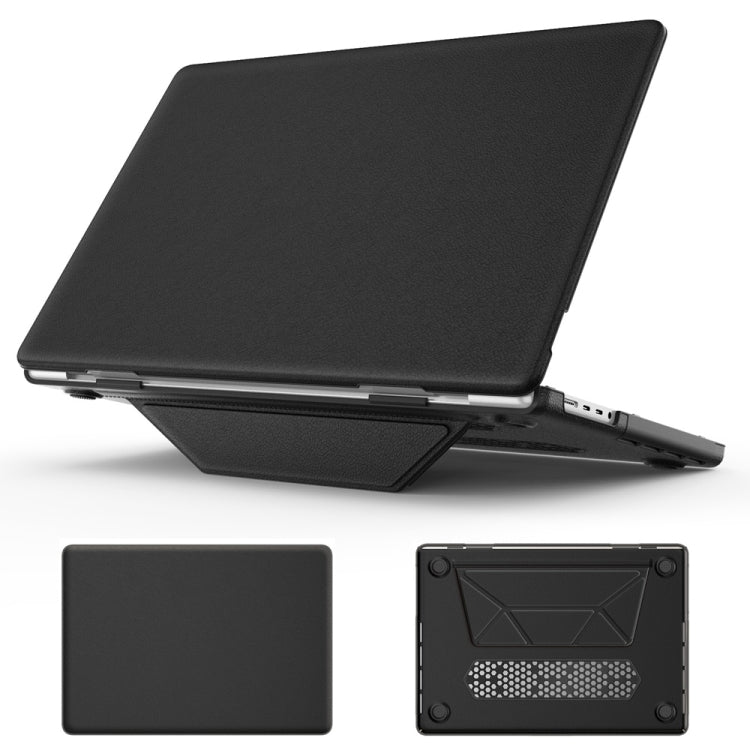 Supporto magnetico aziendale per PC + custodia protettiva per laptop in PU, For MacBook Pro 13.3 inch M1 A2338, For MacBook Pro 14 inch A2918 / A2992, For MacBook Air 13.6 inch A3113 / A2681, For MacBook Air 15.3 inch A3114 / A2941���������������������...