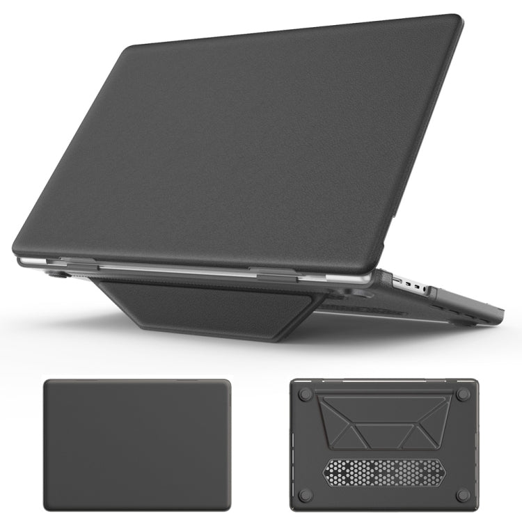 Supporto magnetico aziendale per PC + custodia protettiva per laptop in PU, For MacBook Pro 13.3 inch M1 A2338, For MacBook Pro 14 inch A2918 / A2992, For MacBook Air 13.6 inch A3113 / A2681, For MacBook Air 15.3 inch A3114 / A2941���������������������...