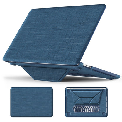 Custodia protettiva per laptop con supporto magnetico in tessuto, For MacBook Pro 13.3 inch M1 A2338, For MacBook Pro 14 inch A2918 / A2992, For MacBook Air 13.6 inch A3113 / A2681, For MacBook Air 15.3 inch A3114 / A2941�������������������������������...