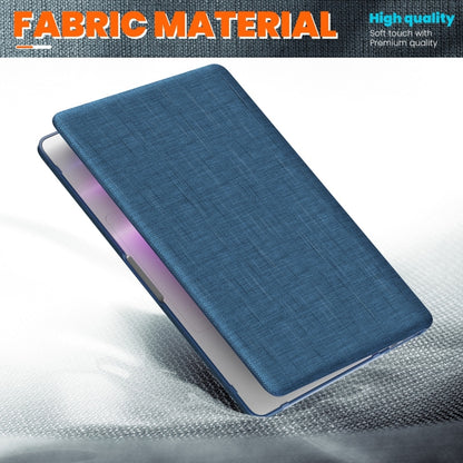 Custodia protettiva per laptop con supporto magnetico in tessuto, For MacBook Pro 13.3 inch M1 A2338, For MacBook Pro 14 inch A2918 / A2992, For MacBook Air 13.6 inch A3113 / A2681, For MacBook Air 15.3 inch A3114 / A2941�������������������������������...