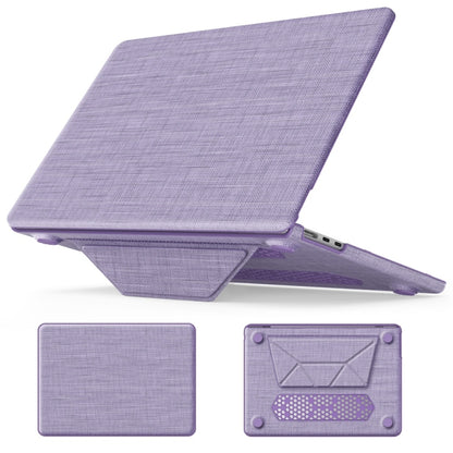 Custodia protettiva per laptop con supporto magnetico in tessuto, For MacBook Pro 13.3 inch M1 A2338, For MacBook Pro 14 inch A2918 / A2992, For MacBook Air 13.6 inch A3113 / A2681, For MacBook Air 15.3 inch A3114 / A2941�������������������������������...