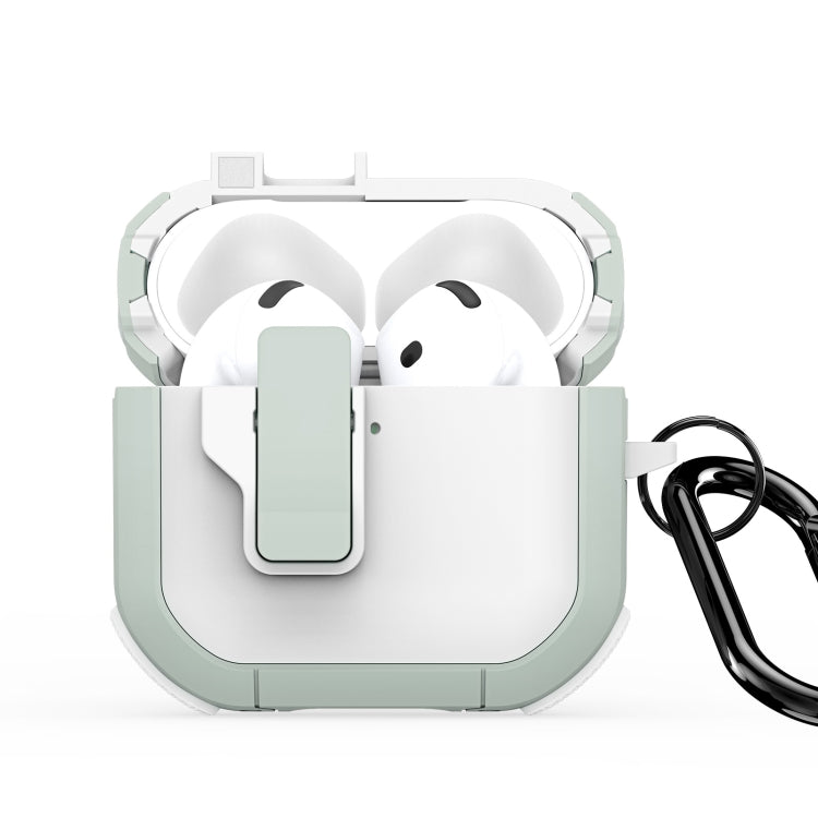 Custodia per auricolari divisi DUX DUCIS PECP Series con gancio, For AirPods 4, For AirPods Pro 2