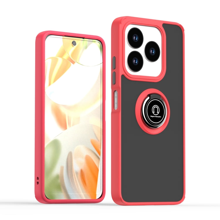 Custodia per telefono Q Shadow 1 Series TPU + PC con anello