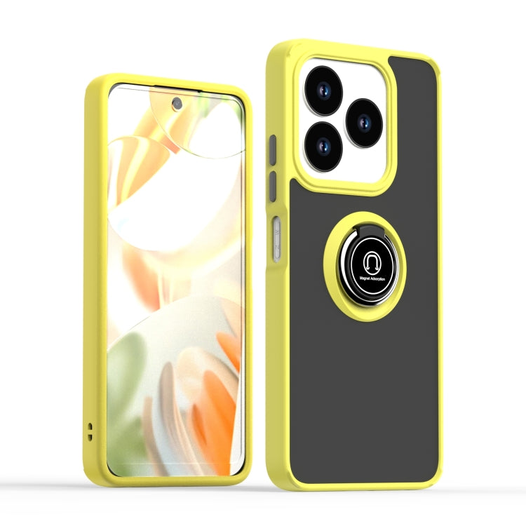 Custodia per telefono Q Shadow 1 Series TPU + PC con anello