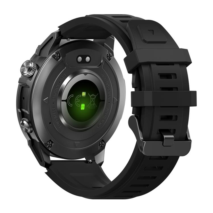 Zeblaze Stratos 2 Plus 1.43 pollici Schermo 3 ATM Salute e Fitness GPS Smart Watch, Stratos 2 Plus
