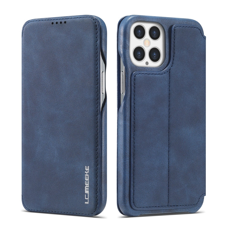 LC.IMEEKE Hon Ancient Series Custodia orizzontale in pelle a conchiglia con supporto e slot per schede, For iPhone 12 mini, For iPhone 12 / 12 Pro, For iPhone 12 Pro Max