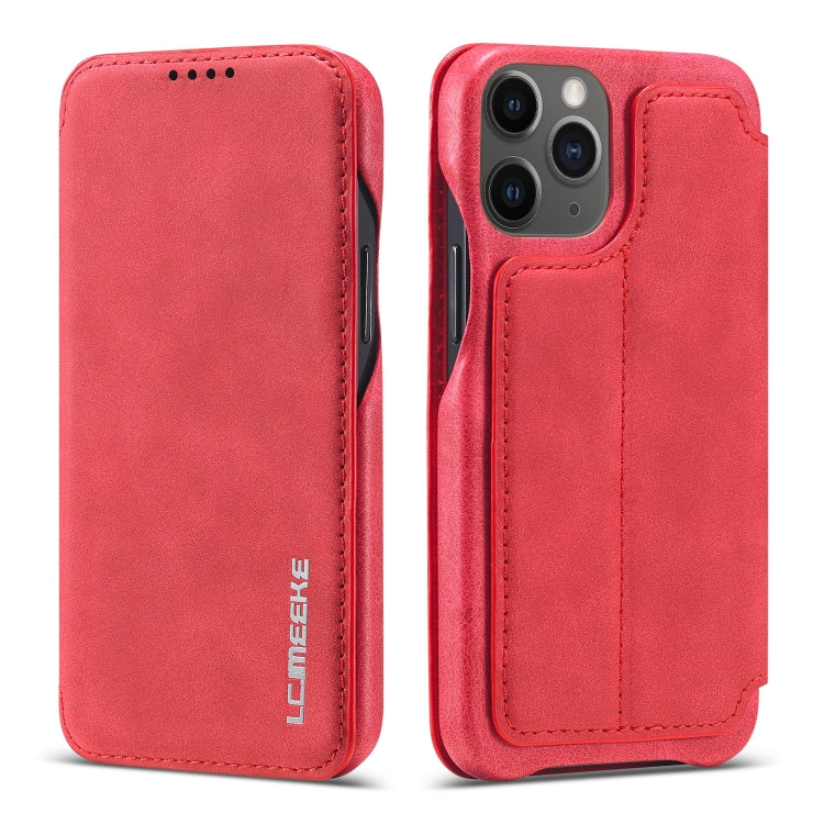 LC.IMEEKE Hon Ancient Series Custodia orizzontale in pelle a conchiglia con supporto e slot per schede, For iPhone 12 mini, For iPhone 12 / 12 Pro, For iPhone 12 Pro Max
