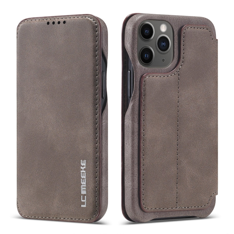 LC.IMEEKE Hon Ancient Series Custodia orizzontale in pelle a conchiglia con supporto e slot per schede, For iPhone 12 mini, For iPhone 12 / 12 Pro, For iPhone 12 Pro Max