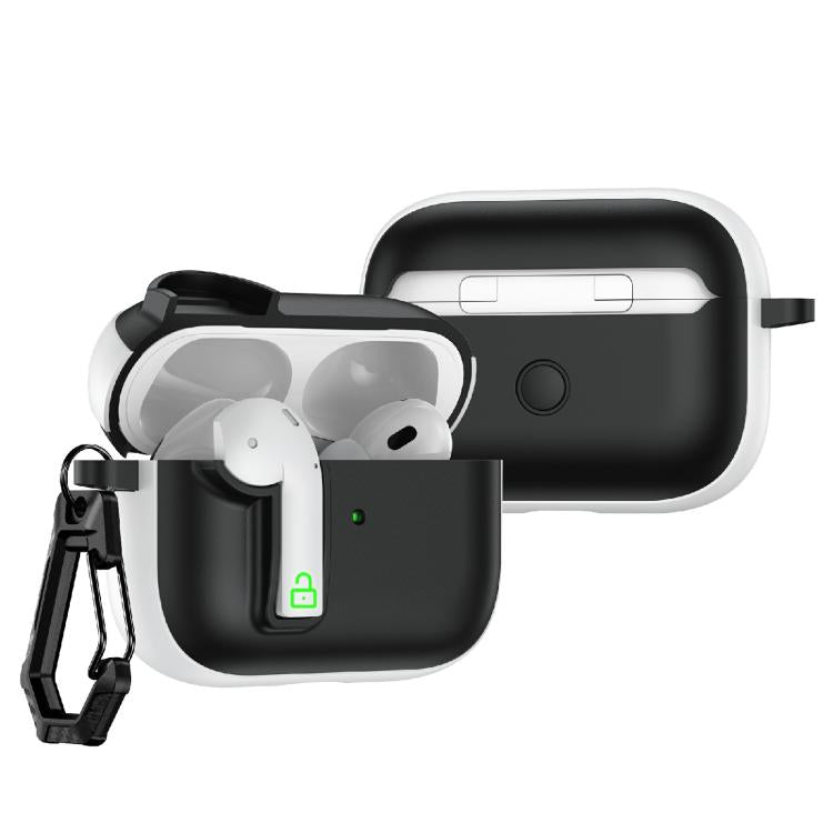 Custodia protettiva per auricolari con lucchetto colorato, For AirPods 4, For AirPods Pro 2