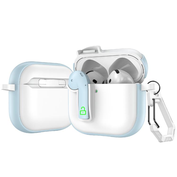 Custodia protettiva per auricolari con lucchetto colorato, For AirPods 4, For AirPods Pro 2