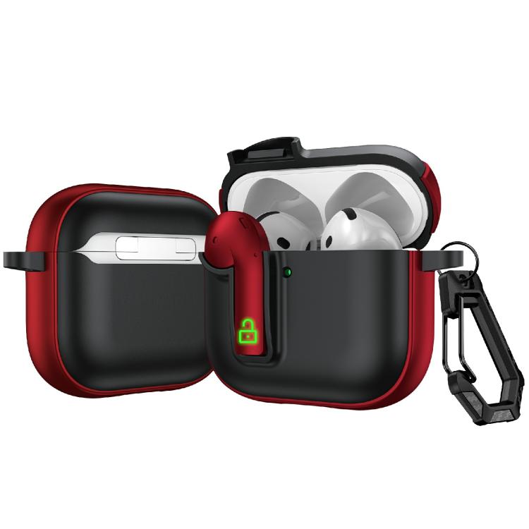 Custodia protettiva per auricolari con lucchetto colorato, For AirPods 4, For AirPods Pro 2