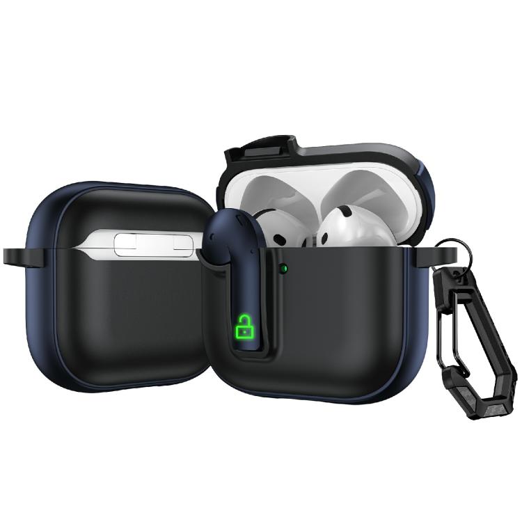 Custodia protettiva per auricolari con lucchetto colorato, For AirPods 4, For AirPods Pro 2