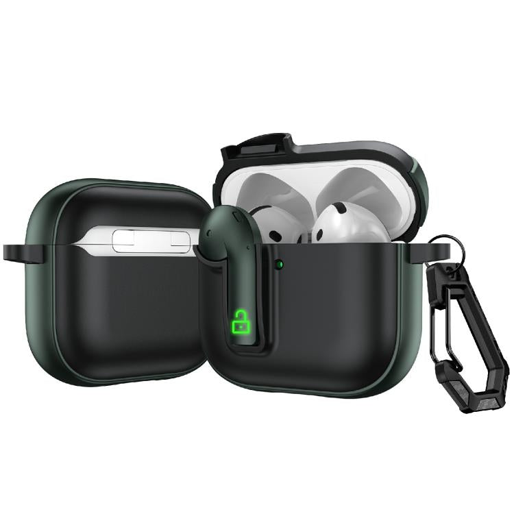 Custodia protettiva per auricolari con lucchetto colorato, For AirPods 4, For AirPods Pro 2