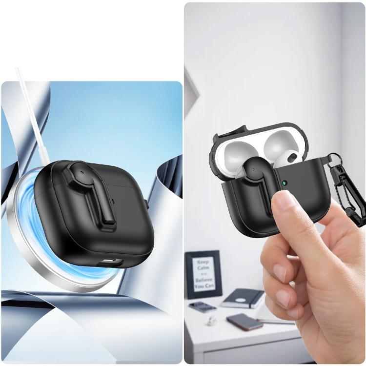 Custodia protettiva per auricolari con lucchetto colorato, For AirPods 3, For AirPods Pro