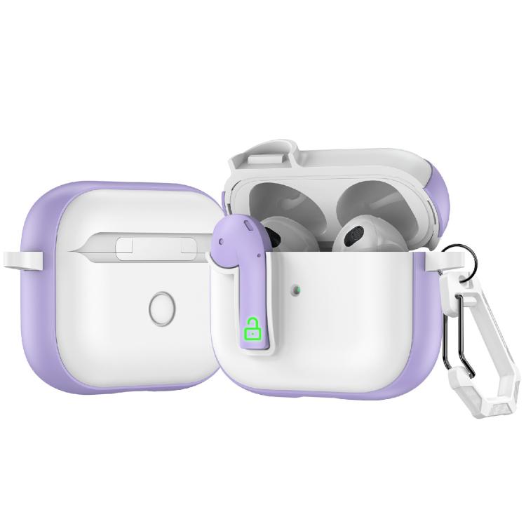 Custodia protettiva per auricolari con lucchetto colorato, For AirPods 3, For AirPods Pro