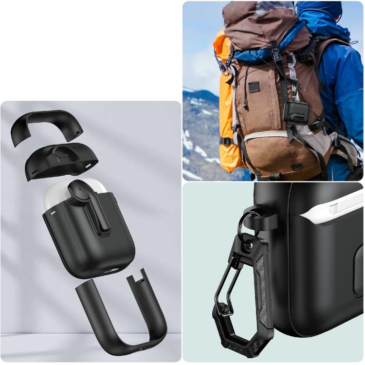 Custodia Protettiva con Lucchetto Colorato Compatibile con AirPods 2